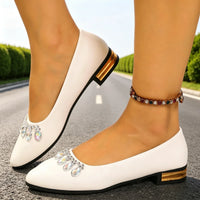 Women Flats Pointed Toe Ballet Shoes Plus Size Flat Sneakers Women High Quality Fashion Slip-on Loafers Outdoor Shoes for Women