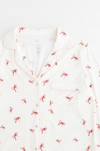 Adult COZY Rosy Ribbon Pyjamas
