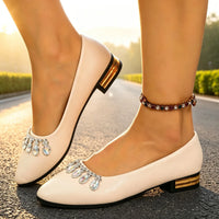 Women Flats Pointed Toe Ballet Shoes Plus Size Flat Sneakers Women High Quality Fashion Slip-on Loafers Outdoor Shoes for Women